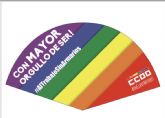 CCOO Región de Murcia manifiesta su apoyo e implicación en la lucha por los derechos de las personas LGTBI+