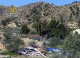 La Guardia Civil desmantela un vertedero clandestino en Murcia