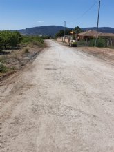 Arreglo de caminos rurales de Mula