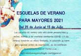 Servicios Sociales abre el plazo de inscripcin para las Escuelas de Verano de las personas mayores