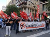 CCOO considera un xito rotundo la huelga de Caixabank en la Regin de Murcia