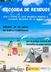 Ven y ayuda a recoger residuos de la playa!