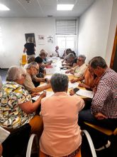 Un taller fomenta la estimulacin cognitiva de 20 usuarios mayores del centro de salud de San Andrs de Murcia