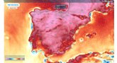 Meteored advierte: se acent�a el episodio extremo de calor y tormentas en Espana por la presencia de una DANA en el Atl�ntico
