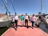 El director general de Litoral y Puertos visita el puerto Villa de San Pedro para conocer sus necesidades y proyectos