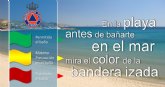 Los puestos de vigilancia del Plan Copla han abierto hoy mircoles con 11 banderas rojas en playas de La Manga (Cartagena y San Javier) y Lorca