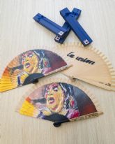 Encarnacin Fernndez pone imagen a los abanicos de la 61 edicin del Cante de las Minas