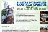 Miranda celebra este fin de semana sus fiestas patronales en honor a Santiago Apstol