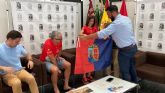 El alcalde de Torre Pacheco recibe a la deportistapachequera Tania Salamanca
