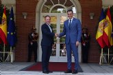 Pedro Snchez recibe en La Moncloa al Cap de Govern de Andorra