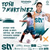 Toñi continúa en la disciplina del STV Roldán
