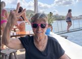 De Cala Salada a Ushuaïa: Nélida, de 84 años, cumple su sueño al conocer Ibiza