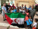 El PSOE de guilas comparte una jornada de convivencia con los niños saharauis del Programa Vacaciones en Paz