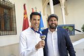 Lpez Miras recibe a Miguel ngel Lpez por su oro y valora que los atletas de la Regin 'son espejos para miles de niños'