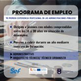El Ayuntamiento de Caravaca pone en marcha el programa 'Mi primera experiencia', que dará empleo a jóvenes que han finalizado sus estudios