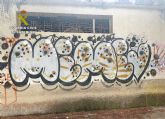 La Guardia Civil detiene a ocho individuos por realizar pintadas en Bienes de Inters Cultural ubicados en las sierras mineras de Cartagena y La Unin
