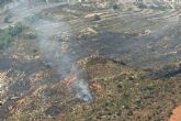 Incendio en las inmediaciones de las Cuestas del Cedacero