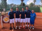 Pedro Cánovas campeón de Europa senior con el Murcia Club de Tenis