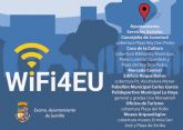 El Ayuntamiento instala 15 puntos de acceso a internet gratuito a través del Programa WiFi4EU