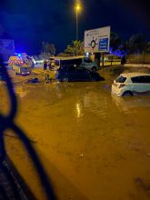 Una fuerte tromba de agua deja en Lorca un total 32 litros, 16 de los cuales descargaron en tan solo cinco minutos