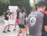 Del ring a la calle, los JDG acogen la exhibición de boxeo