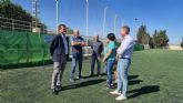 Renuevan las gradas del campo de ftbol de Torreagera