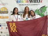 Tres jovenes murcianas campeonas de Espana de robtica