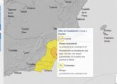 Nivel naranja por lluvias y tormentas en Lorca