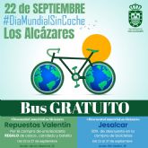 Los Alczares celebra el Da Mundial sin Coche con autobs gratuito, descuentos en bicicletas y charlas educativas