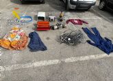 La Guardia Civil esclarece una veintena de delitos contra el patrimonio en Murcia y Almer�a