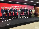 La FFRM homenajea a los campeones y campeonas de Europa de f�tbol playa