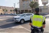 La Policía Local de Cartagena controla el uso del cinturón y los sistemas de retención infantil en más de 500 vehículos