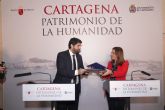 López Miras: 'Cartagena tiene atractivos más que sobrados para convertirse en la gran capital del turismo del Mediterráneo español'