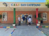 El colegio de San Cayetano inicia el curso con un nuevoparque para infantil y servicio de comedor