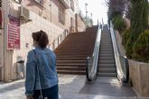 Las escaleras del Molinete vuelven a funcionar