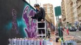 Jota y Rudi Art se alzan ganadores del Concurso Nacional de Graffiti y Street Art en Cartagena