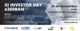 Seis startups buscarn financiacin privada en el III Investor Day e360BAN organizado por COEC