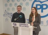 El PP de Caravaca presenta una moción para proteger las bonificaciones a la contratación de personas discapacitadas