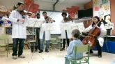 La Orquesta Sinfónica de la Región acerca su música a los hospitales por Navidad