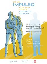 PREDIF Regin de Murcia lanza la campaña 'Da un impulso a tu vida con la asistencia personal'