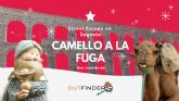El Street Escape navideño 'Camello a la fuga', disponible en Segovia y Manzanares el Real