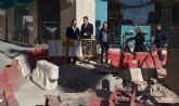 La renovacin de la avenida Juan Carlos I de Lorca concluir antes de Semana Santa