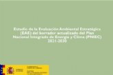 Transicin Ecolgica somete a informacin pblica la Evaluacin Ambiental Estratgica del borrador actualizado del PNIEC 2021-2030
