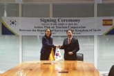 España y la República de Corea firman un Plan de Acción del Programa Bianual de Turismo