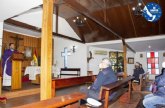 Celebrada misa funeral por el eterno descanso de Juan Jos� C�novas, Alcalde de Totana, en Rota (C�diz)