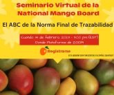 National Mango Board realizar� un Seminario Virtual denominado 'El ABC de la Norma Final de Trazabilidad'