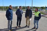 Comienzan las obras para dar continuidad a la calle Barcelona junto al colegio Joaquín Cantero y a Golden Foods