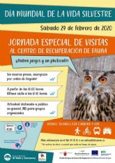 El Centro de Recuperacin de Fauna Silvestre El Valle celebrar el 'Da Mundial de la vida silvestre' con una jornada especial de visitas guiadas