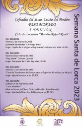 El Paso Morado organiza la I edicin del Ciclo de Conciertos 'Maestro Rafael Rosell' con cuatro recitales en las iglesias de San Francisco, Cristo Rey, San Jos y El Carmen