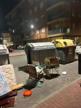 El PSOE de Lorca denuncia la situación de insalubridad y suciedad extrema que sufren los vecinos y vecinas del Barrio de La Viña